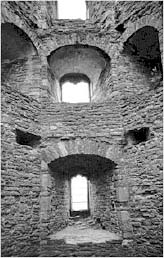 Raglan Castle in Gwent