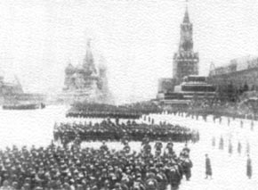 November, 7, 1941. On the Red Square.