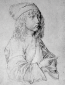 Albrecht Durer. Self-Portrait at the Age of Thirteen. Drawing, 1484